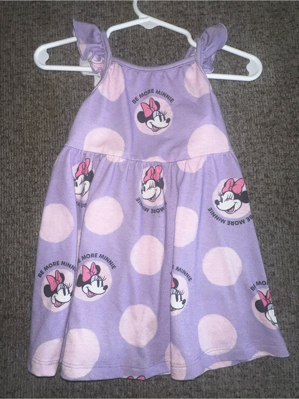Disney Minnie Mouse Lavender Girls' Sleep Dress
